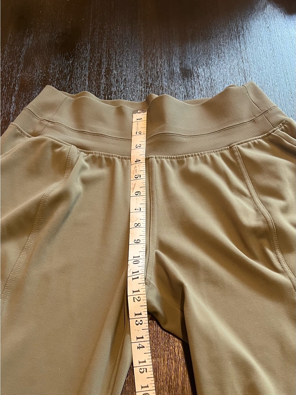 Athleta Venice High Rise Cargo Jogger Sz M Moss Sculptek Light All-way Stretch - Picture 10 of 13